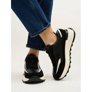 Lonza KissKitty  Womens Sneakers EU 38‎ US 7.5 -8 Black Leather